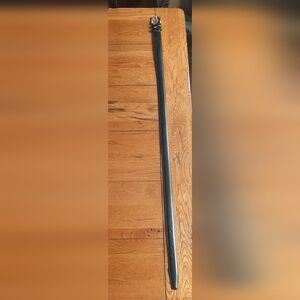 NWT 34 Men's Black Leather Size 34